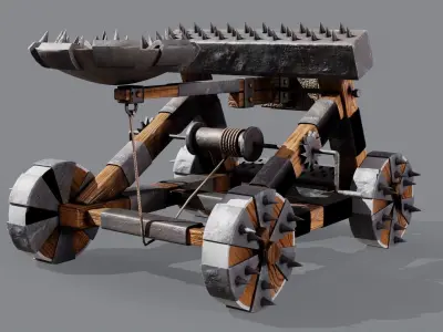 Catapult 3D model
