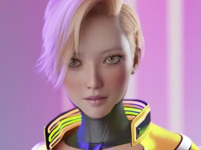 Mandy For Genesis 8 and 8.1 Female