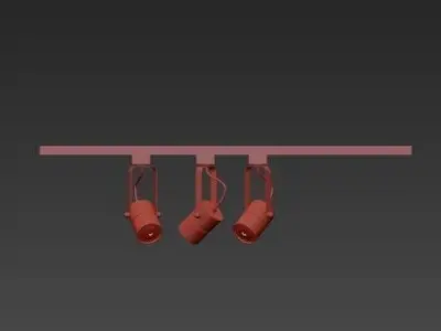 Pro Track lighting 3D model