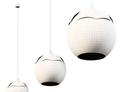 Pendant Chandelier Sunshine Pendant Lamp 3D model