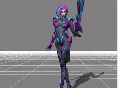 Natalia Limited-time Event Low-poly 3D model