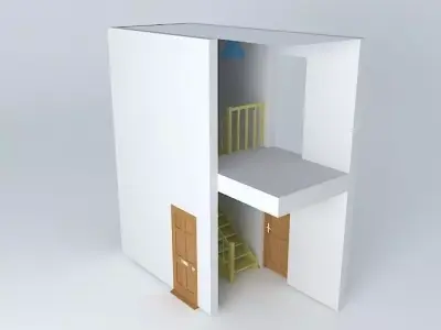 alberobaltic doll house Free 3D model