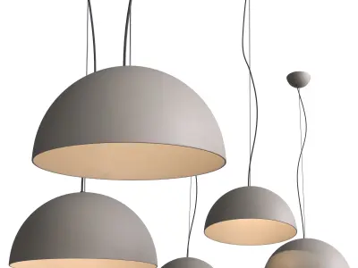 Gibas RUGIADA Pendant Lamp 3 Variation 3D model