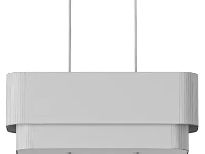 Aleena Linear Chandelier 3D model purchase