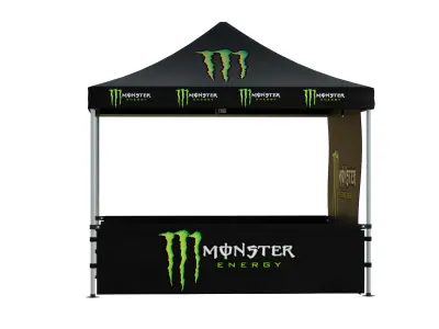 3D Model Tent Low-poly 3D model