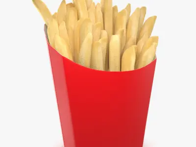 French Fries 3D model