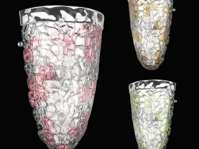 60462x Murano Lightstar Sconce 3D model