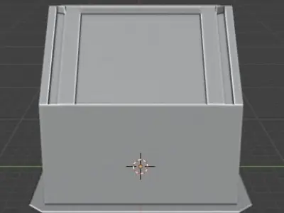 Low-poly House Free low-poly 3D model