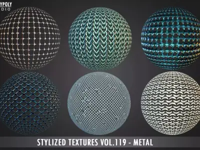 Metal Vol 119 - Stylized Textures Texture