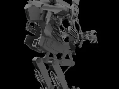 District 9 Exosuit 3D model