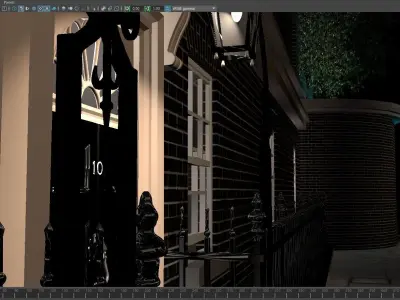 10 Downing Street - London England 3D DESIGN ARCHITECTURAL MODEL 3D model