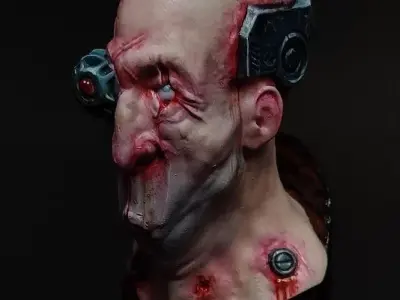 Imperial Servitor 3D print model