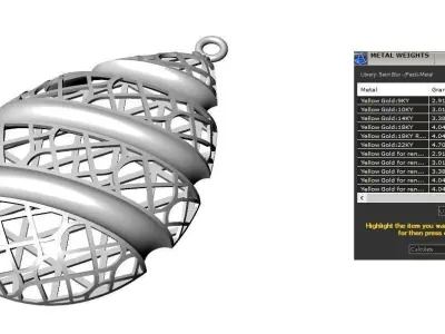 Half set 0024 3D print model