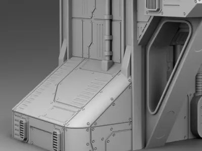 Martian Production workshop 3D print model