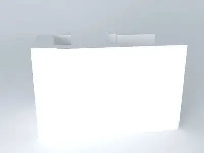 cozinha3 bathroom with door Free 3D model