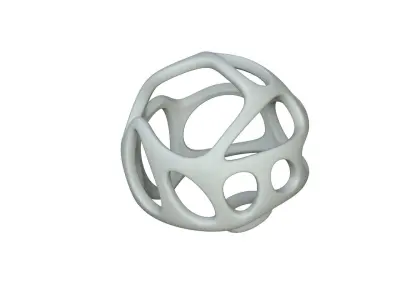 SciFi Cube Object No 35521 Low Poly Shape Texture