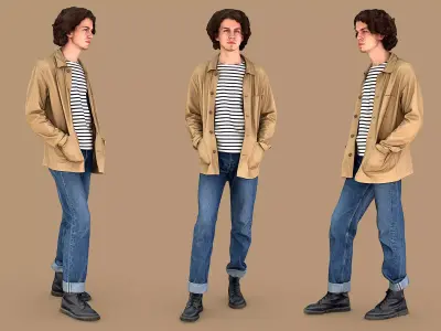 Pardon His French 3D model