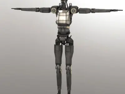 Sentinel Bot 3D model
