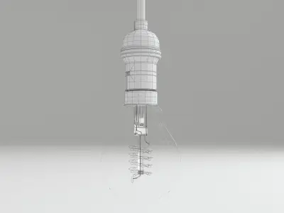 Bulb light 7 3D model