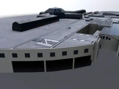 Innsbruck Shop Low-poly 3D model