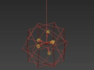 Aerial Chandelier 3D model