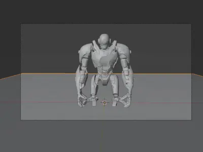 Robot 3D model 26