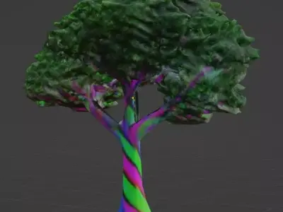 Rainbowtree 3D model