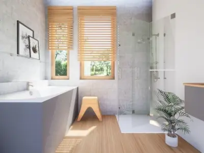 Bath Room in Unreal Free 3D model