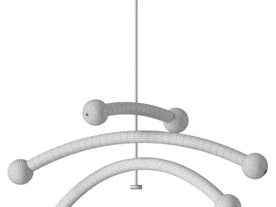 Beaubien Chandelier 3D model
