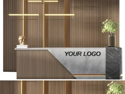 RECEPTION DESK NO13 A 3D model