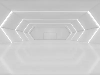 Sci Fi Corridor 3D model