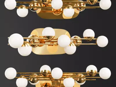 sconce Tessara Low-poly 3D model