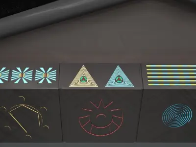 Starship command center 3D model