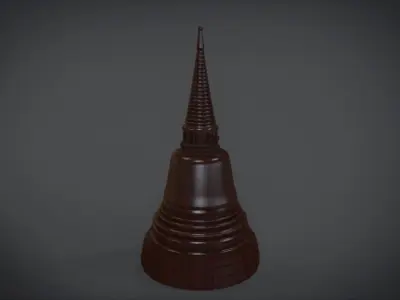 Pagoda tower 3D print model
