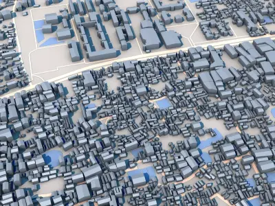 National University Gazipur City Bangladesh 3D model