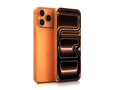 Apple iPhone 17 Pro Max Low-poly 3D model