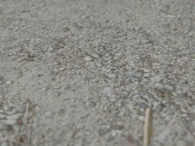 7 Ground-Soil set of concrete eggs 3D model