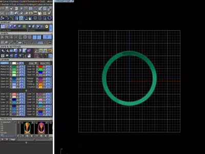 Split Minimal Band Ring 3D print model