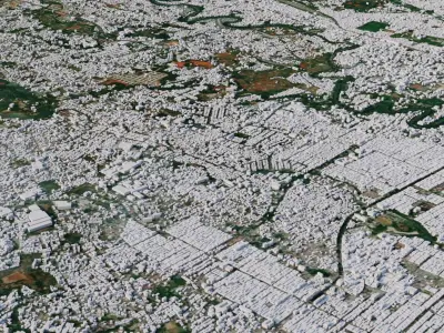 Depok - Indonesia 3D model