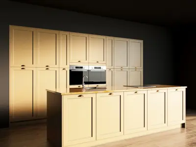 110-Kitchen2 matte 10 3D model