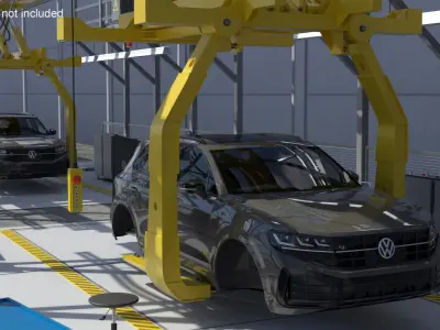  Volkswagen Assembly Line 