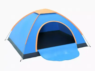 Camping tent 3D model