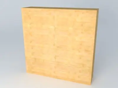 Shelf Cabinet DOORS HREG4FP 12 12 BRW Milano Oak 3D model