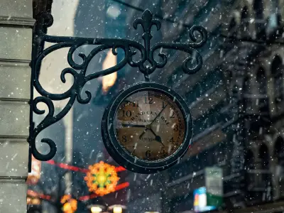 Street Wall Clock 3D model