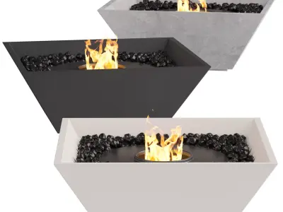 EcoSmart Fire Fireplace 3D model