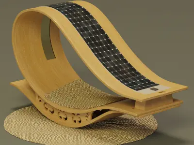 Rocking chair 3D model