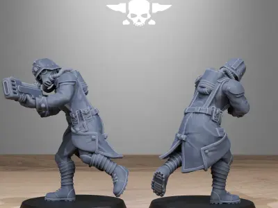 GrimGuard Sisters 3D print model