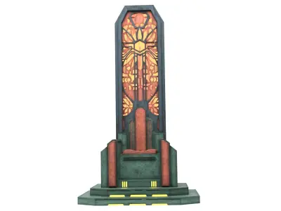 Darth Mauls Throne 1-18 Scale Hasbro Kenner 3D print model