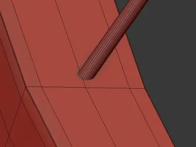 LED Swirl Four Ring  3D model