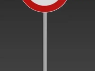 Road Sings 3D Model Pack